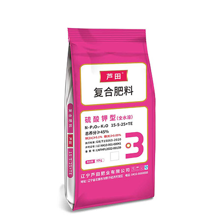 高塔全水溶硫酸钾型15-5-25-40kg