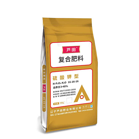 硫酸钾型复合肥料16-16-16-40kg