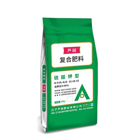 硫酸钾型复合肥料12-18-15-50kg